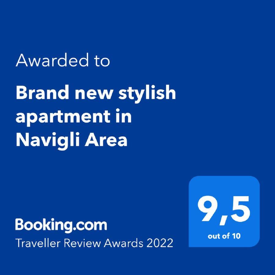 Lovely Milano - Brand New Stylish Apartment In Navigli Area Ngoại thất bức ảnh